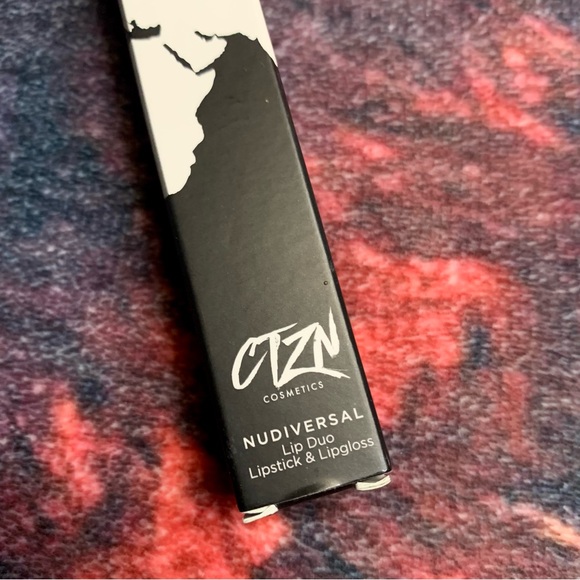 💜 CTZN Cosmetics Nudiversal Lip Duo - Lipstick & Lip Gloss in Bali NWT - Picture 10 of 13